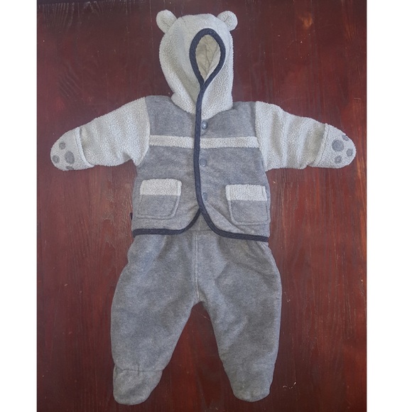 BRAND NEW TWP PIECE LONDON FOG BEAR SNOWSUIT 🐻❄️ - Picture 2 of 7